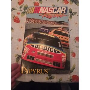 VTG NASCAR Racing Papyrus Design Group PC Game Manual 1994 Jeff Gordon Dupont